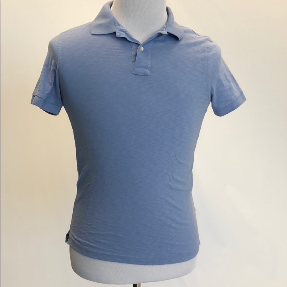 J Crew sky blue polo